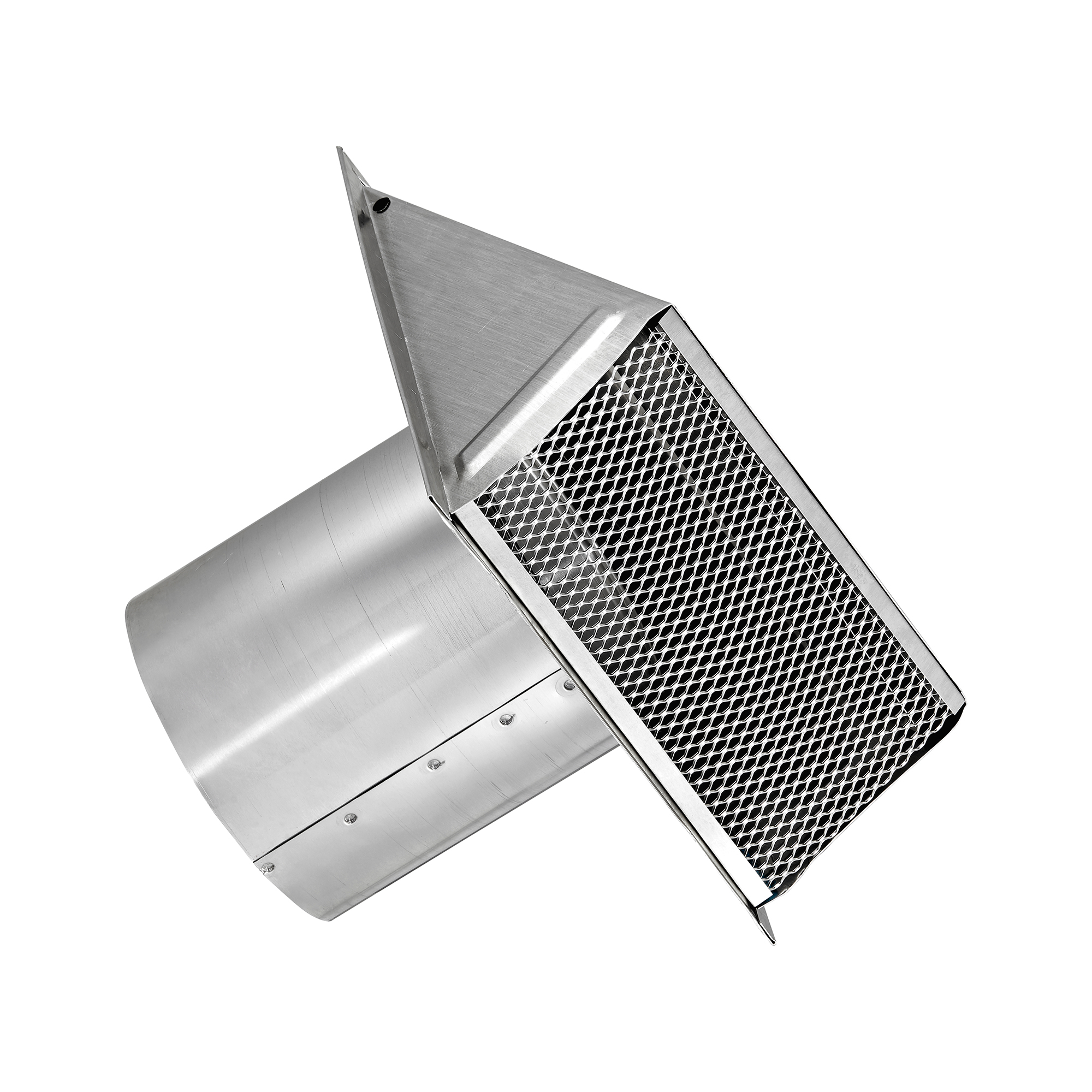 Inch Aluminum Exhaust Wall Hood Vent Inch Pipe Screen Item