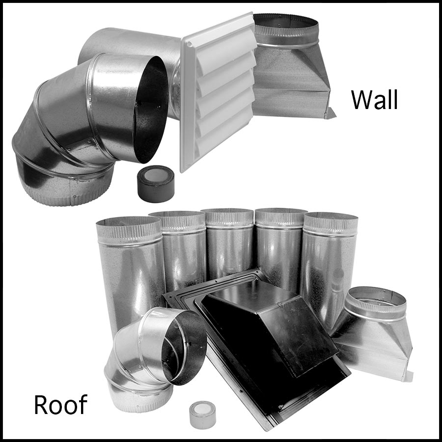 Kitchen Duct Kits Wall Roof