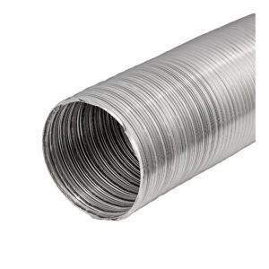 Flexible Aluminum HVAC duct (Semi-Rigid) - End